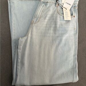 Forever 21 Light Wash Baggy Jeans